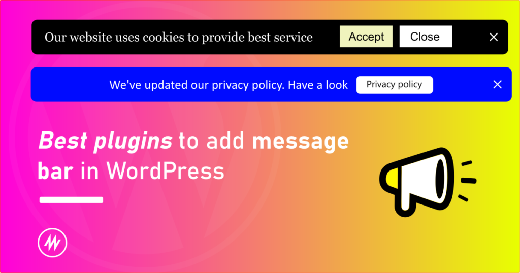 3 Best WordPress Notification Bar Plugins